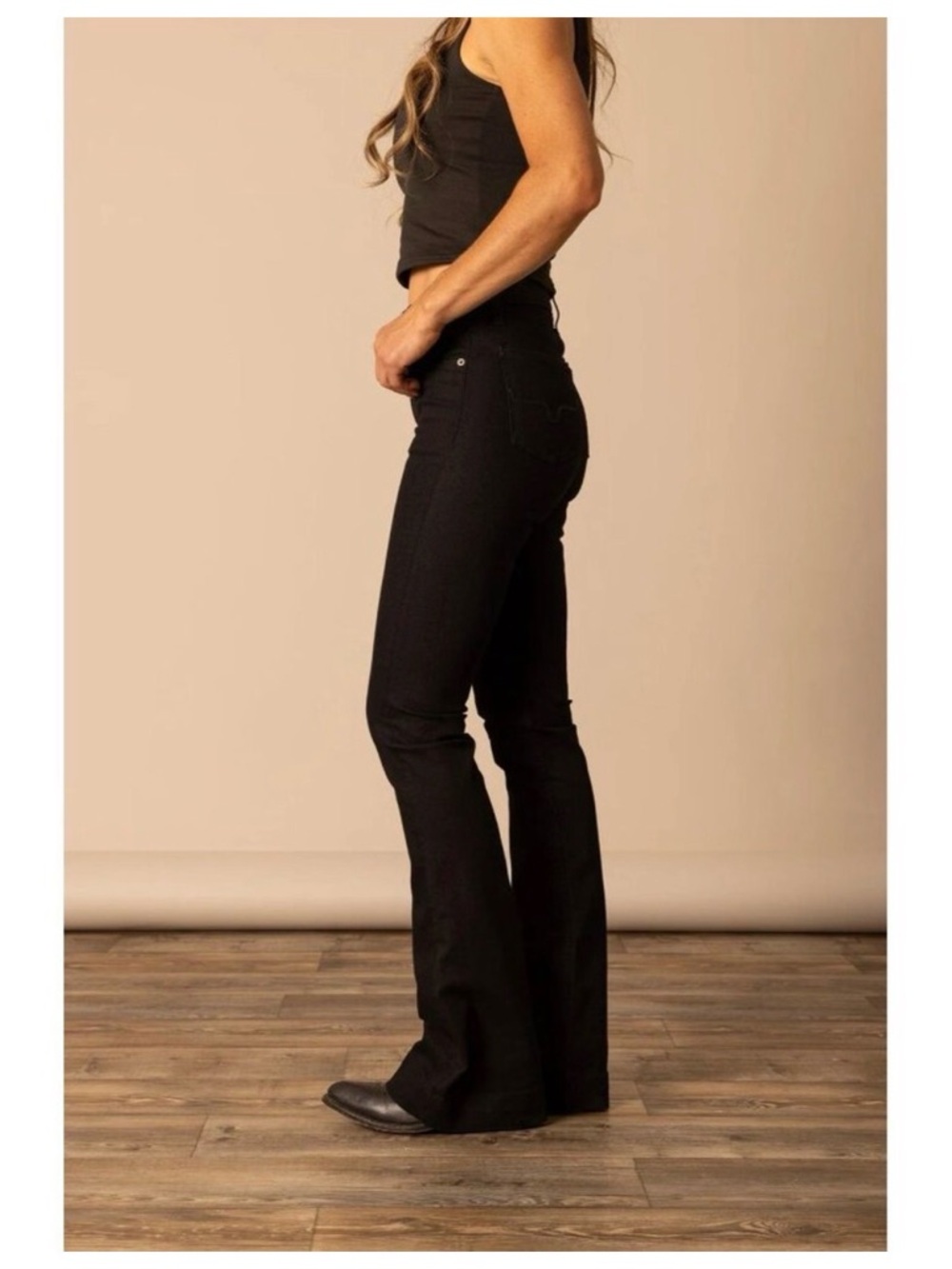 Kimes Ranch Jennifer Black jeans Sz 4 - Picture 3 of 12